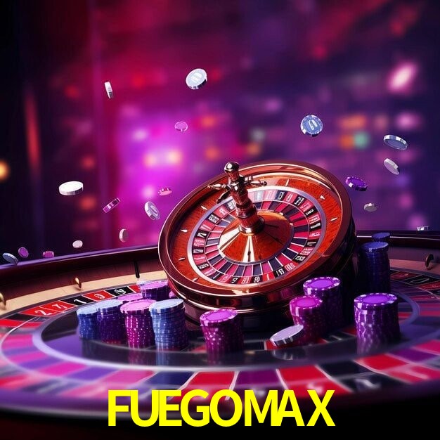 FUEGOMAX Casino - juegos, cajero y retiros Lobby FUEGOMAX Casino con mesas, rodillos, cajero y acceso móvil seguro